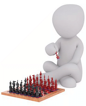 Problem solving skills are honed in the game of chess