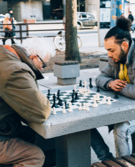 Chess is enjoyed by all ages!